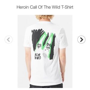 Heroin skateboard T-shirt